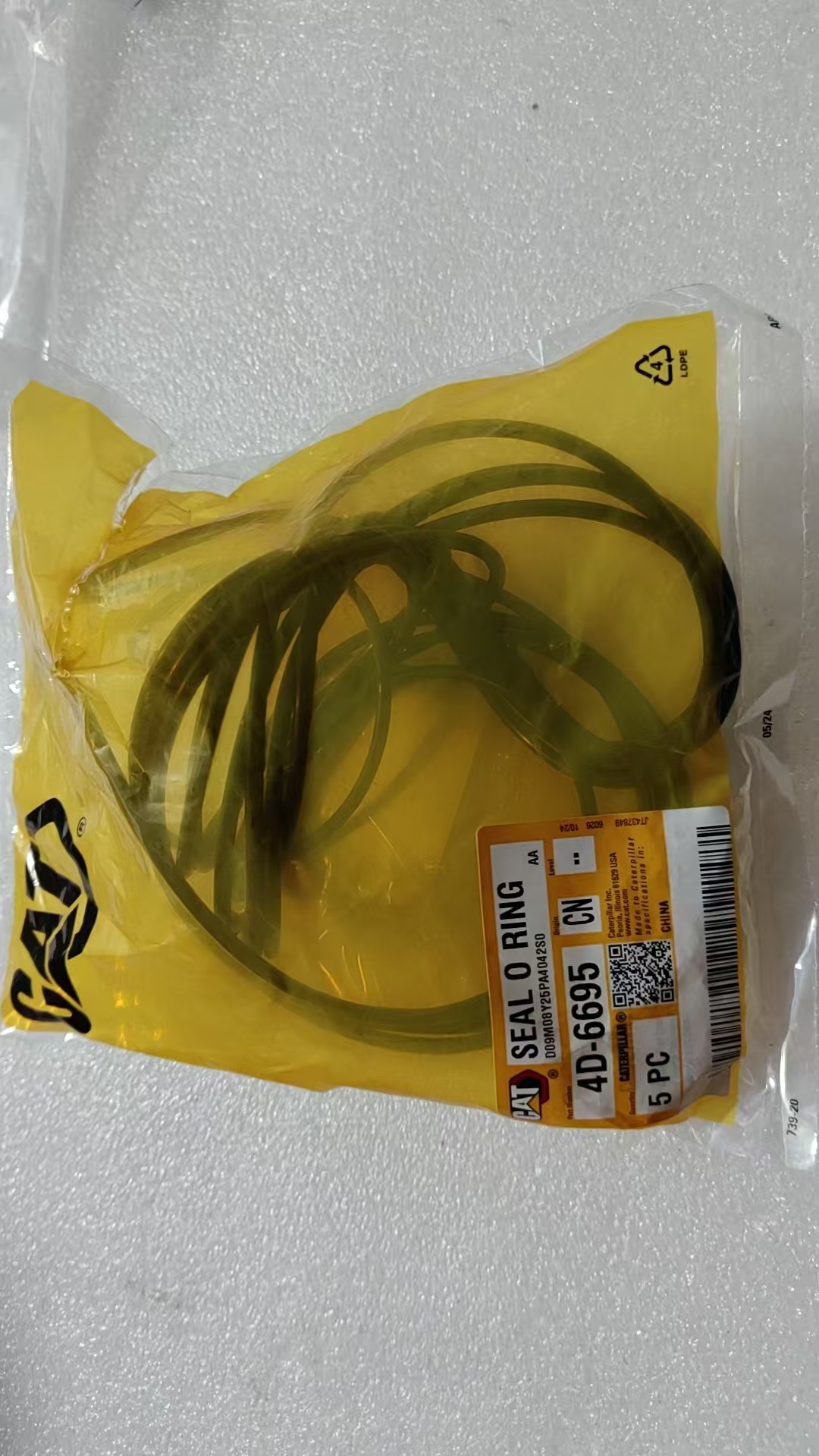 CAT320 SEAL O RING,4D6695,4D-6695