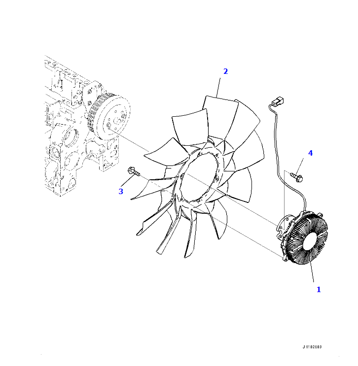 PC210-10MO CLUTCH 20Y-01-56130, JINING SHANTE SONGZHENG