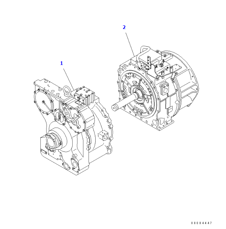 D375A-5 POWER TRAIN ASSY 195-00-00533,SHANTE SONGZHENG