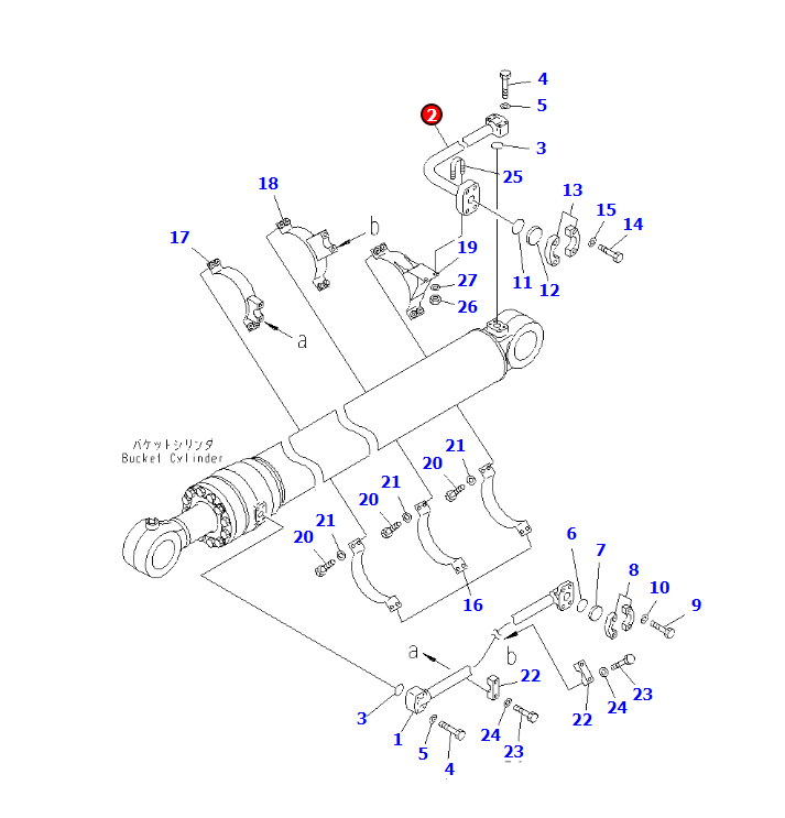 PC1250-7 TUBE 21N-63-72880,21N-63-72780,707-86-13370,707-86-13360,707-86-13220,707-86-13230