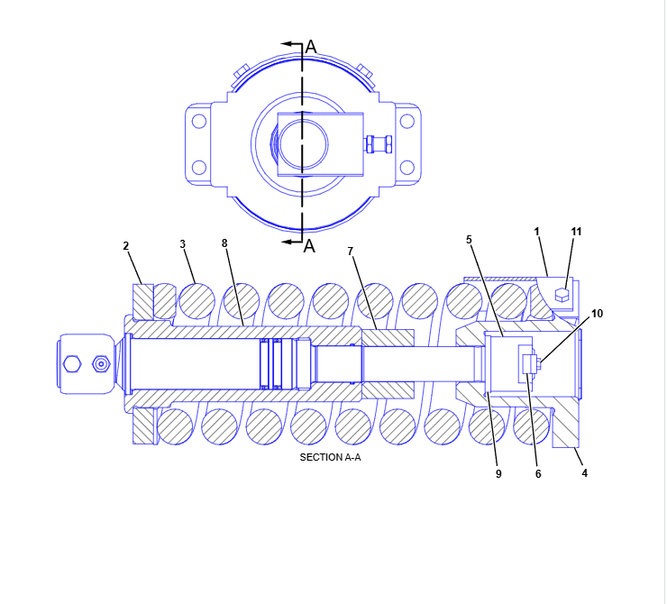 CAT 320D TRACK ADJUSTER AND RECOIL,2394389,239-4389