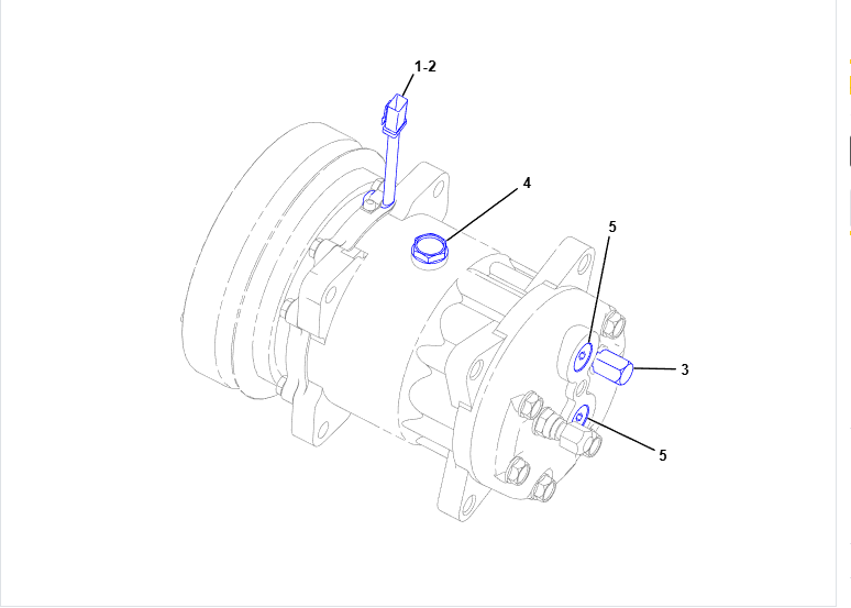 320B COMPRESSOR,3E-1906,3E1906
