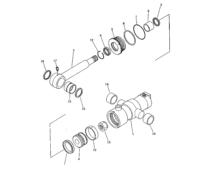 17M-30-26680 packing suitable for D275A-2