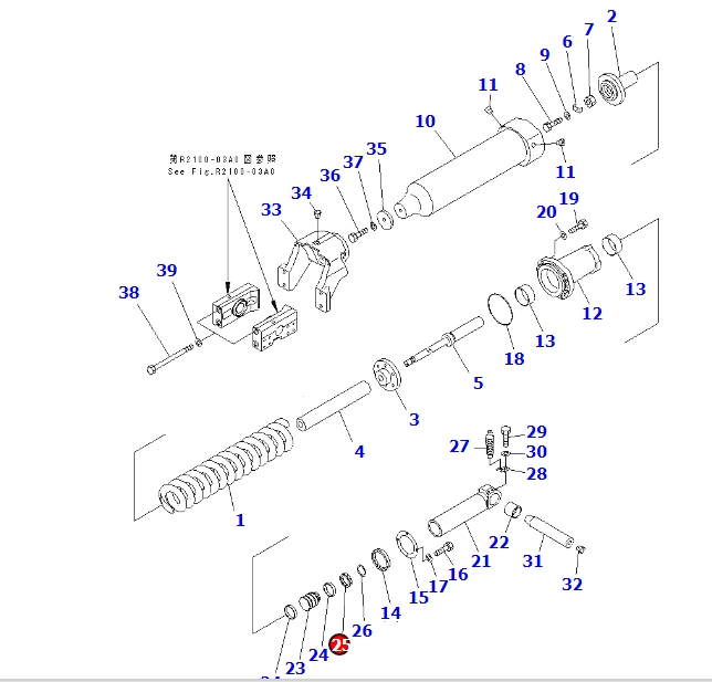 175-30-24242 packing suitable for D155AX-5